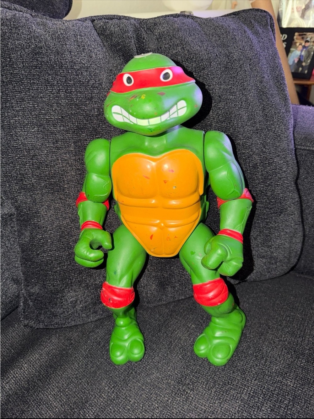 Teenage Mutant Ninja Turtles Green & Red Action Figure - Classic TMNT Toy